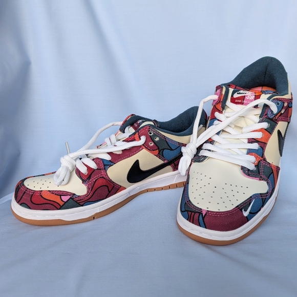 Nike SB Dunk Low Pro Parra Abstract Art (2021) DH7695-600 US 8.5 EU 42 - Picture 2 of 8